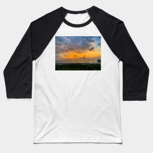 Colorful Sunrise Baseball T-Shirt